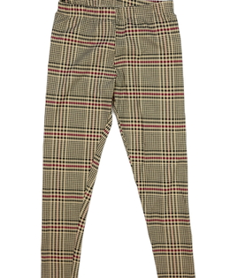 Hnědé pruhované legíny Primark 