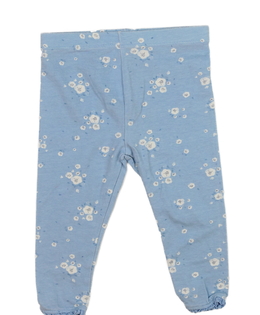 Modré květinové legíny Mothercare