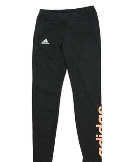 Šedé melírované 3/4 legíny Adidas 
