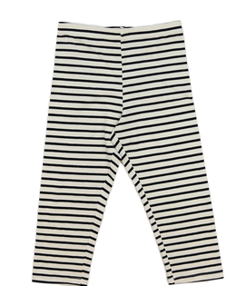 Bílé 3/4 legíny s pruhy H&M