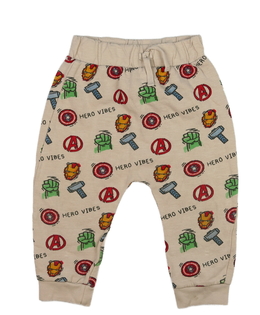 Hnědé slabé tepláčky Marvel George 