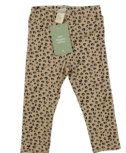 Nové hnědé vzorované legíny H&M