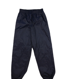 Tmavě modré kalhoty do deště Decathlon 