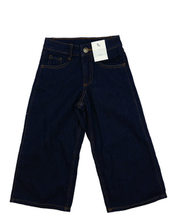 Nové tmavě modré široké rifle Tu 