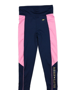 Modro-růžové sportovní legíny Primark 