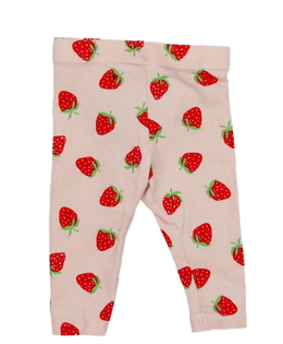 Růžové legíny s jahodami Primark 