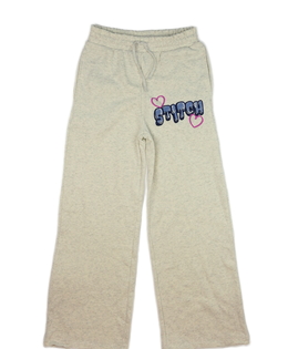 Šedé zvonové tepláky Stitch Disney George