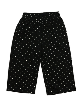 Černé volné 3/4 kalhoty Primark 