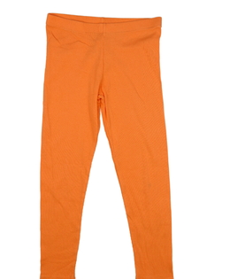 Oranžové žebrované legíny George