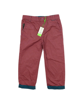 Nové burgundy kalhoty M&Co 