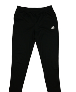 Černé sportovní tepláky vel. 176 Adidas