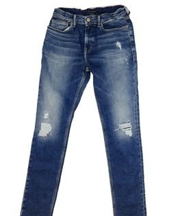 Modré trhané rifle vel. 176 Tommy Hilfiger 
