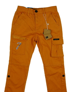 Nové oranžové kalhoty slim fit 