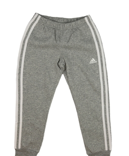 Šedé melírované tepláky Adidas 