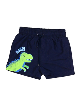 Tmavě modré kraťasy s dinosaurem Nutmeg