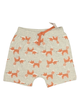 Nové šedé kraťasy s liškou 