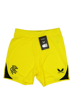 Nové žluté sportovní kraťasy 