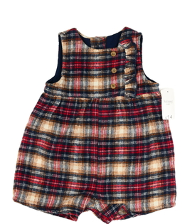 Nový teplý kraťasový overal s volánky Nutmeg