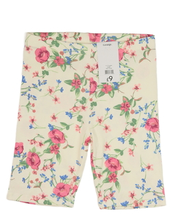 Nové krémové květinové kraťasy George
