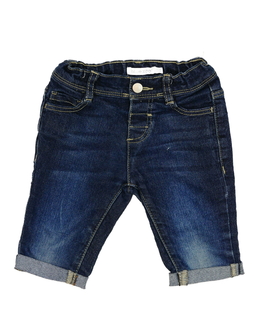 Tmavě modré riflové kraťasy Bluezoo