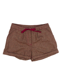 Vzorované teplejší kraťasy