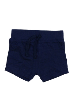 Tmavě modré kraťasy s bílým pruhem Primark 