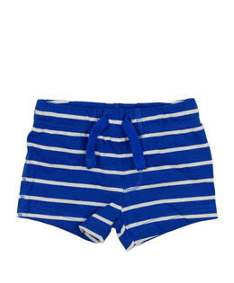 Modré kraťasy s bílými pruhy F&F