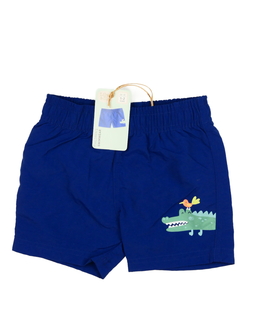 Nové tmavě modré plážové kraťasy 