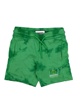 Zelené melírované kraťasy 