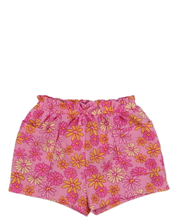 Růžové letní květinové kraťasy Primark 