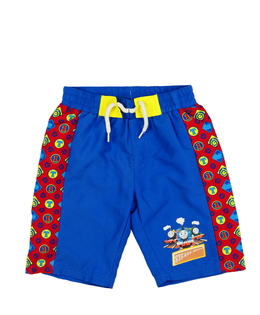 Modré plážové kraťasy Mašinka Tomáš Mothercare