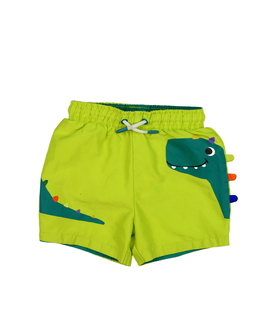 Žluté plavkové kraťasy s dinosaurem F&F