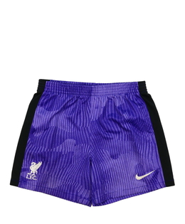 Černo-fialové sportovní kraťasy Nike 