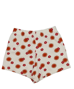 Krémové květinové kraťasy Primark 