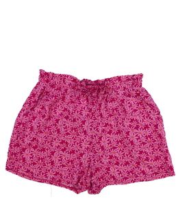 Růžové květinové kraťasy Primark 