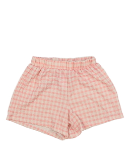 Kostkované bílo-růžové kraťasy Primark 