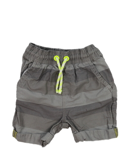 Šedé pruhované kraťasy George