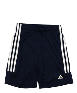 Tmavě modré sportovní kraťasy Adidas