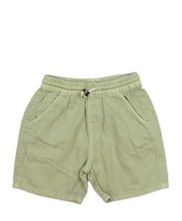 Zelené melírované riflové kraťasy Zara