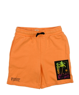 Oranžové kraťasy s palmou River Island 