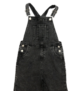 Šedé riflové kraťasy s laclem George