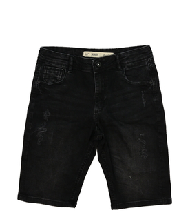 Tmavé riflové skinny kraťasy Primark