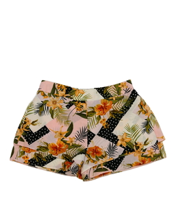 Růžové vzdušné kraťasy s listy River Island 