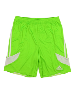 Neonově zelené sportovní kraťasy Adidas