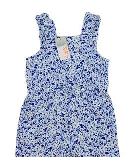 Nový modrý květinový kraťasový overal Primark 