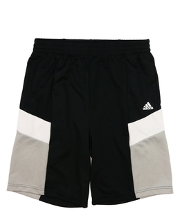 Černé sportovní kraťasy vel. 176 Adidas