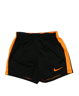 Černo-oranžové sportovní kraťasy Nike 