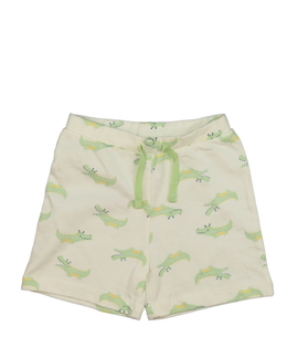 Krémové kraťasy s krokodýly Primark 