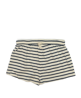 Krémové kraťasy s modrými pruhy John Lewis 