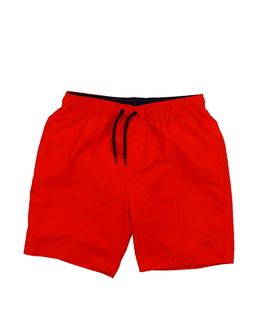 Sytě oranžové plážové kraťasy Primark 